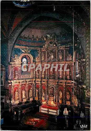 Cartes postales moderne Saint Jean de Luz Interieur de l'Eglise ou eut lieu le mariage de Louis XIV et de l'Iniante d'Es