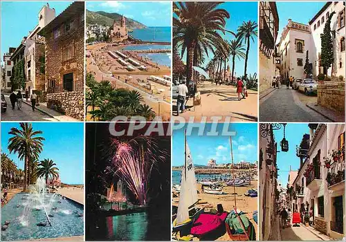 Cartes postales moderne Sitges