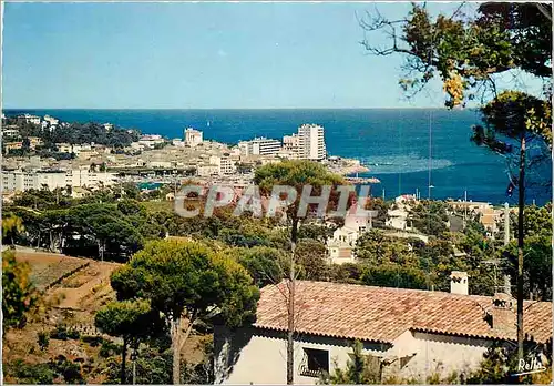 Moderne Karte La Cote d'Azur Varoise Sainte Maxime (Var) Vue generale