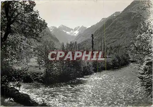 Cartes postales moderne Paysages des Pyrenees Ax les Thermes et ses environs Vallee de l'Oriege a Orgeix