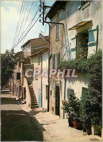 Moderne Karte Lumiere et Beaute de la Cote d'Azur Cogolin Rue de la Resistance