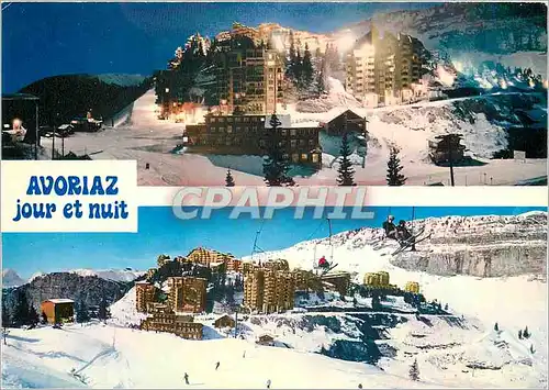 Cartes postales moderne Avoriaz Station sans voitures