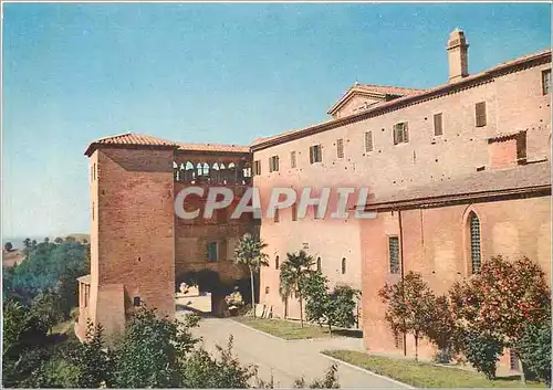 Cartes postales moderne Entre deux routes d'Italie Monteoliveto Monastere