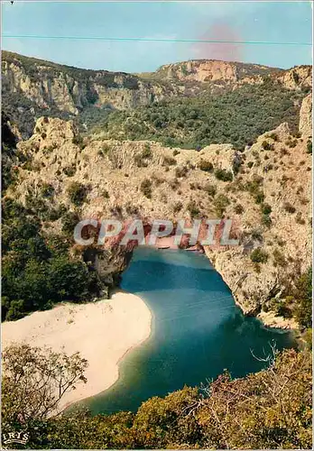 Cartes postales moderne Ardeche Pittoresque Le Pont d'Arc Une des Merveilles de la Nature