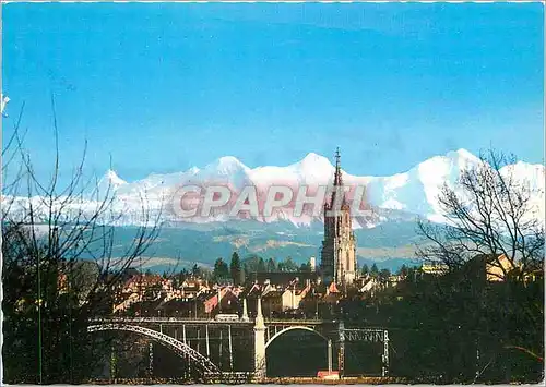 Cartes postales moderne Berne et les Alpes