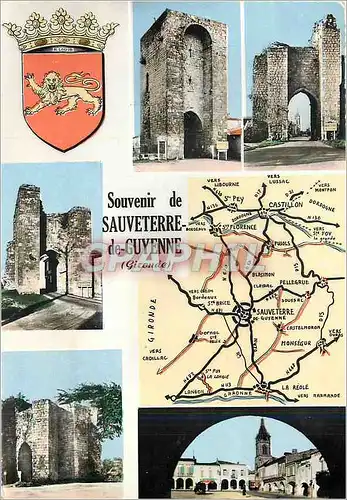 Cartes postales moderne Sauveterre de Guyenne (Gironde) Lion