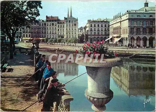 Cartes postales moderne Couleurs et Lumiere de France Le Pays Basque Bayonne (Basses Pyr) Les bords de l'Adour et la Pla