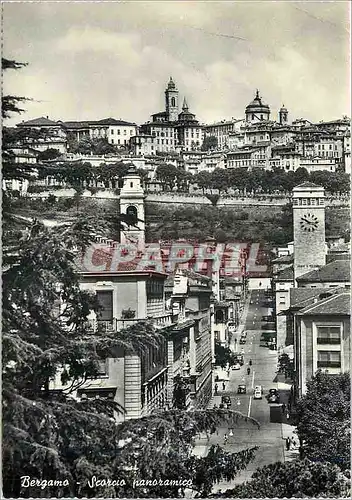 Cartes postales moderne Raccourci panoramique Bergamo