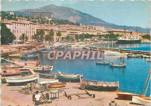 Cartes postales moderne La Corse Ile de Beaute Ajaccio le Port