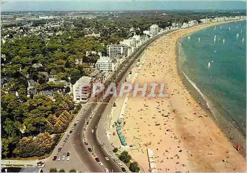 Cartes postales moderne La Bretagne en couleurs la Baule (L A) La Plage et les hotels