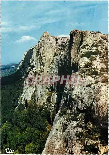 Cartes postales moderne La Sainte Baume (Var) alt 675 m vue sur la Grotte et le St pILON