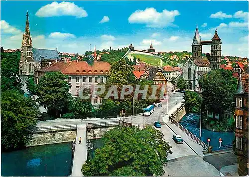 Cartes postales moderne Esslingen a N Agnesbrucke mit Blick auf