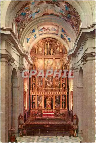 Cartes postales moderne El Escorial Monasterio Altar Mayor