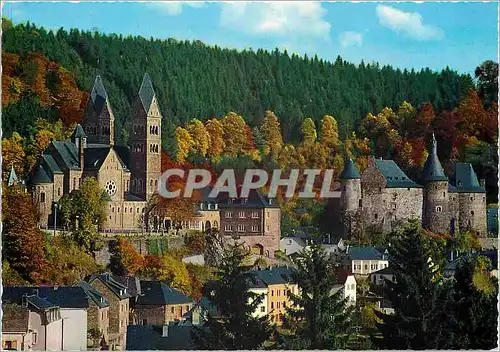 Moderne Karte Clervaux (G d Lux) Eglise paroissiale et chateau fort