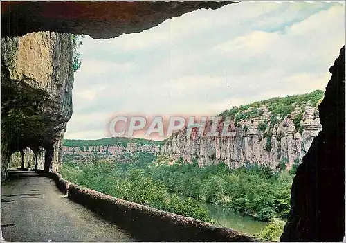 Moderne Karte Ruoms (Ardeche) les Defiles et l'Ardeche