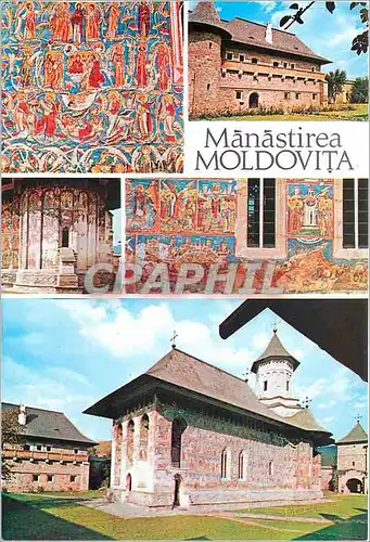 Cartes postales moderne Monastirea Moldovita