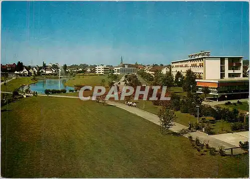 Cartes postales moderne Bad Rappenau Kurpark mit Kraichgausanatoruim