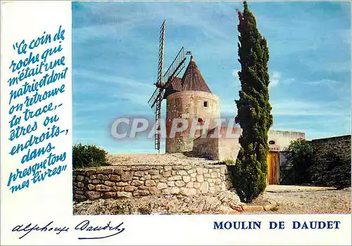 Moderne Karte Mouli de Daudet