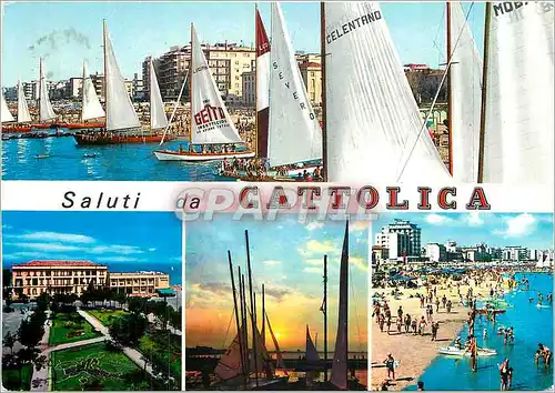 Cartes postales moderne Saluti da Cattolica