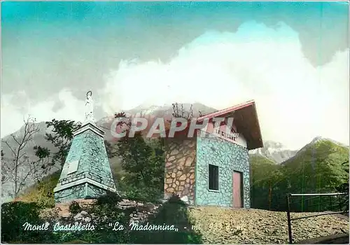 Cartes postales moderne Monte Castelletto La Madonnina