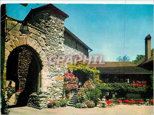 Cartes postales moderne Couleurs et Lumiere de France Avoire Cite du XIVe s rive francaise du Lac Leman Porte de L'Est