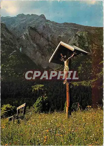 Cartes postales moderne Kreuz in den Bergen