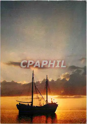 Cartes postales moderne Barque
