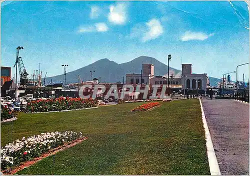 Cartes postales moderne Napoli Maritime Station