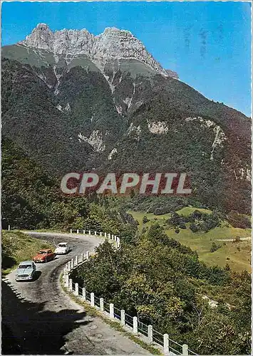Cartes postales moderne Les Bauges Pittoresque Col du Frene (alt 1000 1500 m) St Pierre d'Albigny (Savoie)