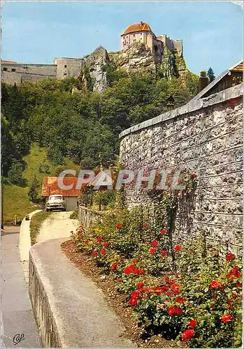 Moderne Karte Env de Pontarlier (Doubs) Fort de Joux