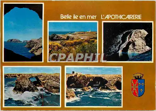 Cartes postales moderne La grotte le phare et le rocher du chine la roche percee la grotte