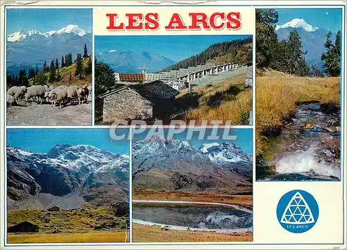 Cartes postales moderne Bourg St Maurice les Arcs (Savoie)