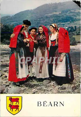 Cartes postales moderne Bearn Costumes de la Region de Laruns Eaux Bonnes Folklore