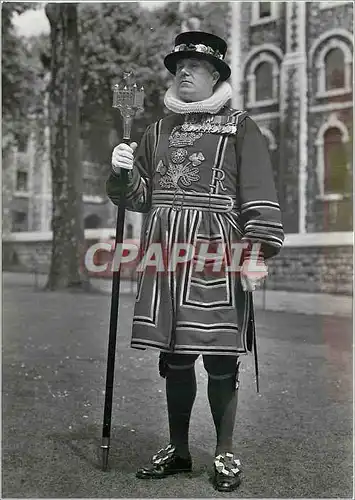 Moderne Karte Tower of London chief Yeoman Warder