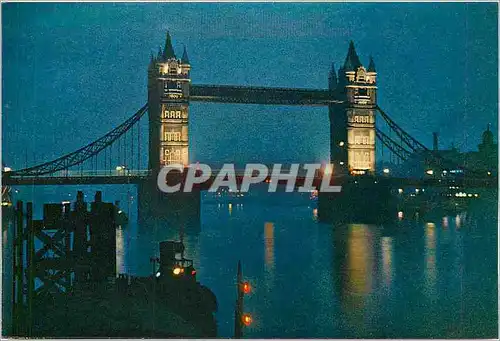 Cartes postales moderne London By Noght Tower Bridge