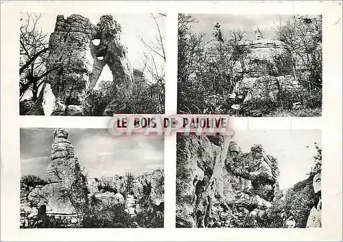 Moderne Karte Paysages du Vivarais Le Bois de Paiolove l'Ours et le Lion