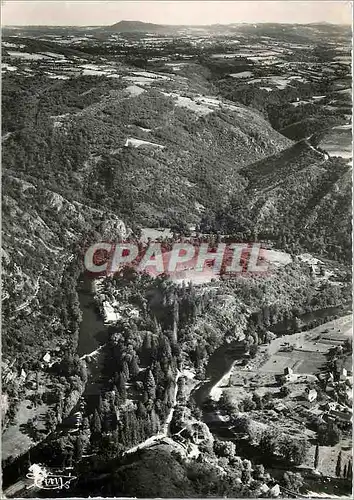 Cartes postales moderne La France Tourisque Chateauneuf les Bains ( P de D) Vue aerienne sur la vallee de la Sioute