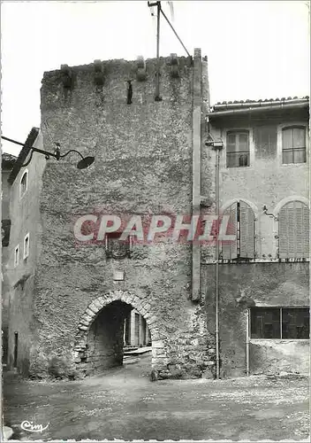 Moderne Karte Villeneuve de Berg (Ardeche) Porte de l'Hopital