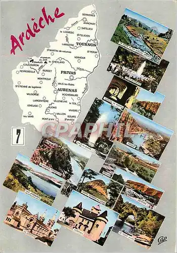 Cartes postales moderne Ardeche