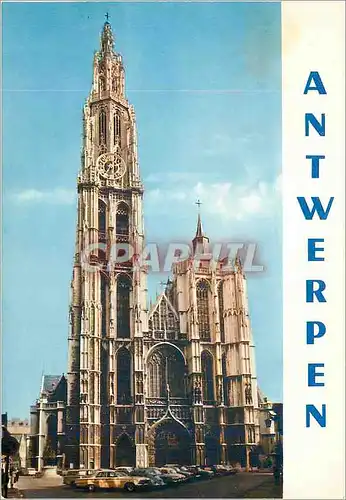 Moderne Karte Antwerpen