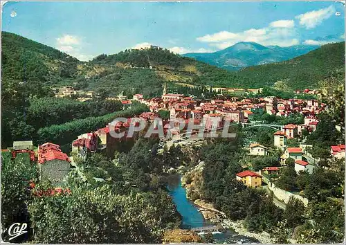 Cartes postales moderne Vue generale vers le Canigou Amelie les Bains
