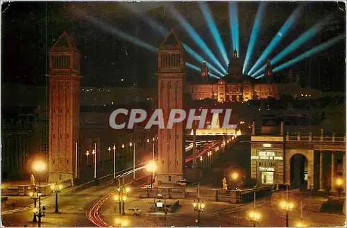 Cartes postales moderne Barcelona Fuente monumental