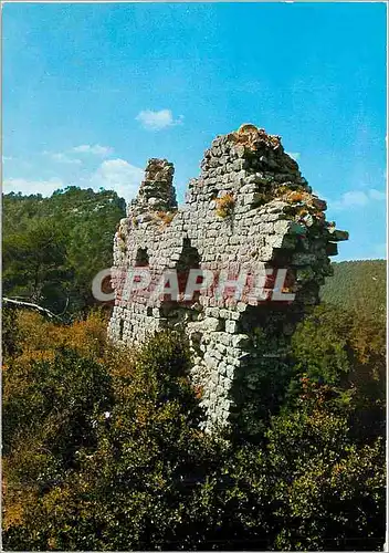 Cartes postales moderne Le Var Touristique Nans les Pins (alt 425 m) Les Ruines du Vieux Village