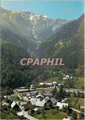 Cartes postales moderne Venosc (Isere) Alt 1000 m vue generale de Bourg d'Arud et du hameau de l'Alleau au fond la Muzel