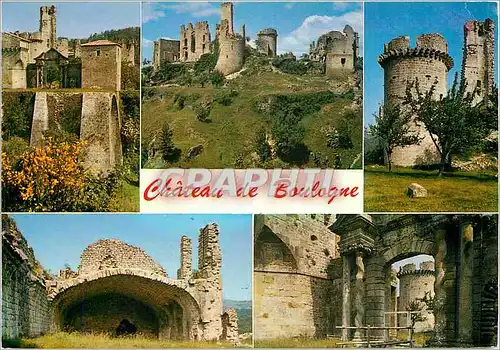 Cartes postales moderne Paysages du Vivarais le Chateau de Boulogne (XIIIe XVe)