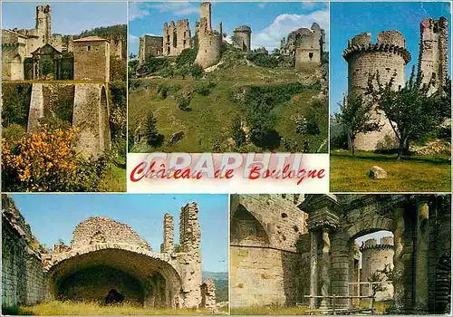 Moderne Karte Paysages du Vivarais le Chateau de Boulogne (XIIIe XVe)