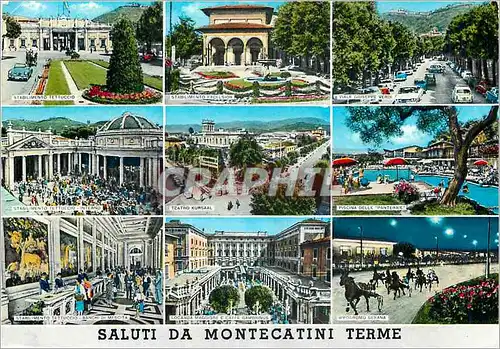 Cartes postales moderne Saluti da Montecatini Terme