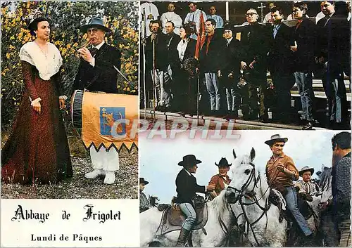 Cartes postales moderne Abbaye de Frigolet Lundi de P�ques Folklore