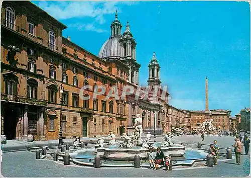 Cartes postales moderne Roma Place Navona