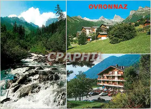 Cartes postales moderne Ovronnaz Valais